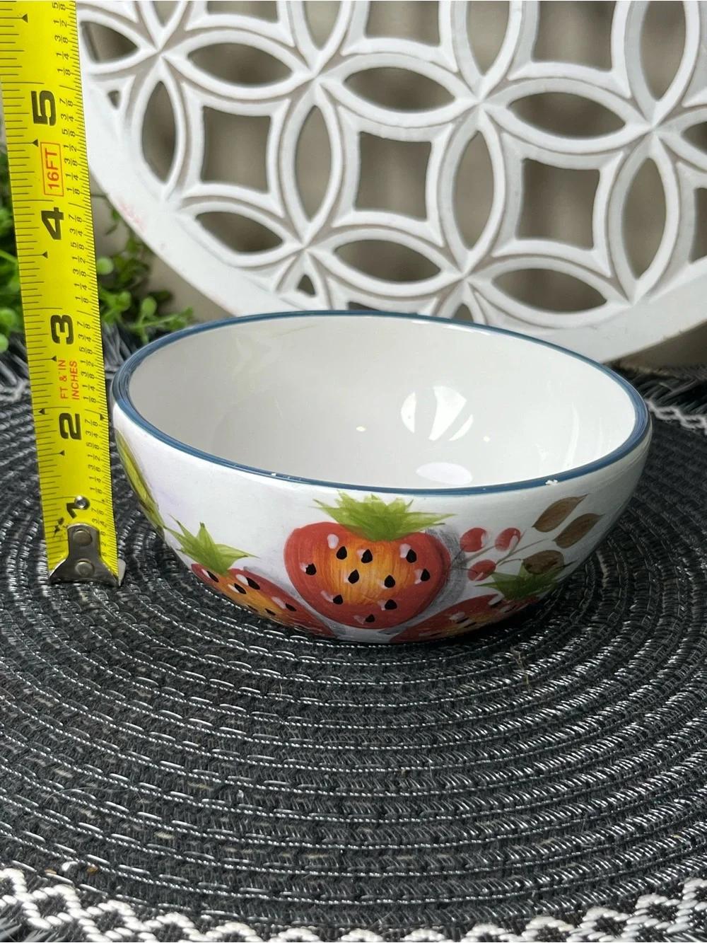 Heritage Mint Black Forest Fruits Vintage Bowl 5.25